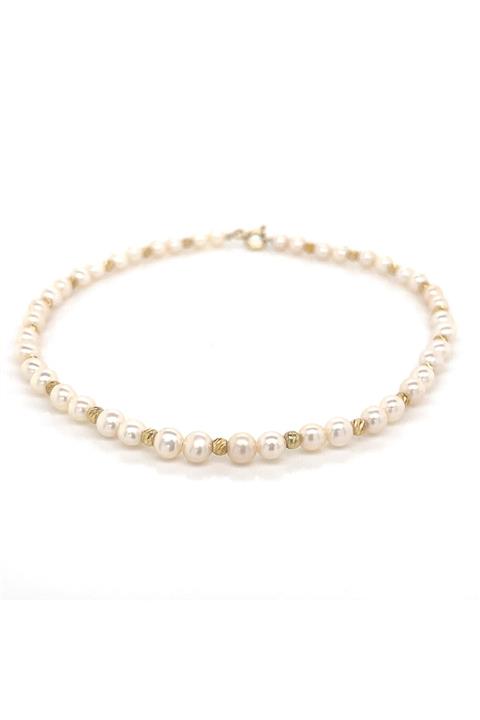 Birinci 1926-925 Ayar Gümüş Dorikalı Inci Halhal