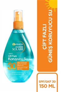 Garnier Ambre Solaire Çift Fazlı Güneş Koruyucu Su GKF30 150ML