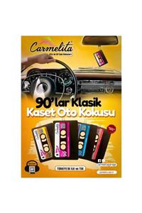 CARMELİTA 90 Lar Klasik Kaset Oto Kokusu (turuncu)