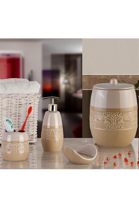 Prima Nova Primanova Guetela 4'lü Banyo Seti