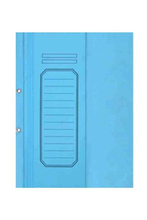 Alemdar Yarım Kapaklı Karton Telli Dosya Lüks Mavi 25li Paket