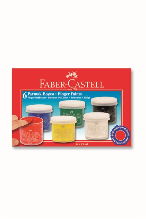 Faber Castell Parmak Boyası 6 Renk