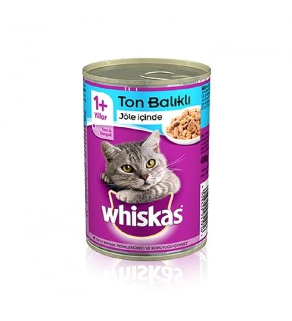 Whiskas Ton Balıklı Konserve Kedi Maması 400 gr