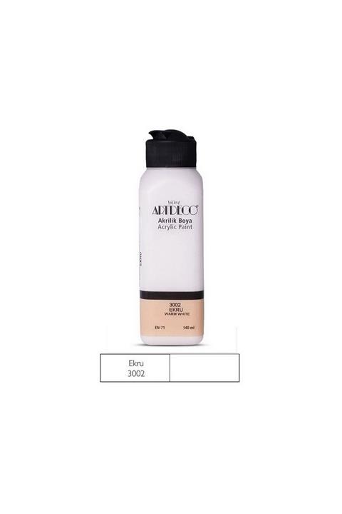 Artdeco 140ml Ekru Akrilik Boya 3002