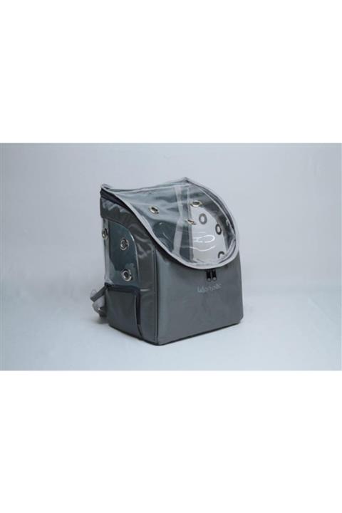 LeonPet Gri Şeffaf Kedi Puseti