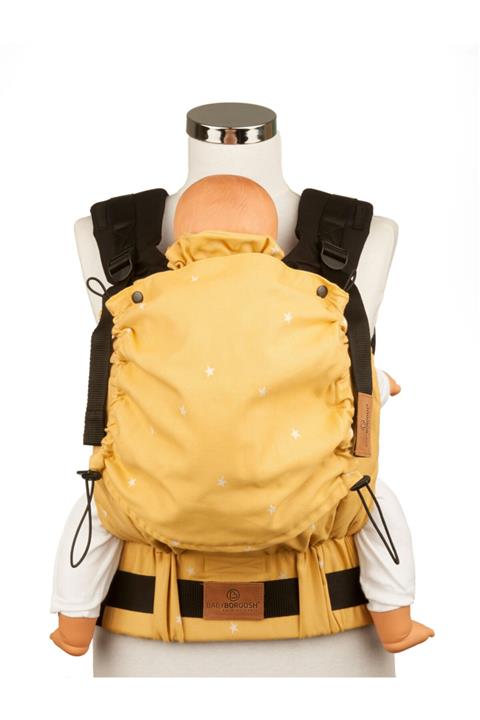 Boroosh Baby New Age Hardal Bebekle Büyüyen %100 Pamuklu Ergonomik Bebek Kangurusu