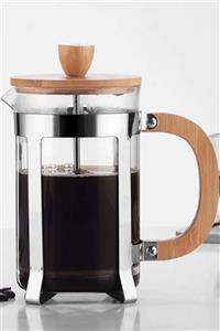 Gülrüli Darling - Bambulu Cam French Press 1000 Ml