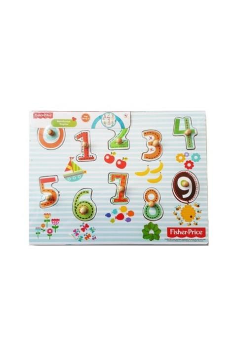 FISHER PRICE Ahşap Rakamlar Puzzle