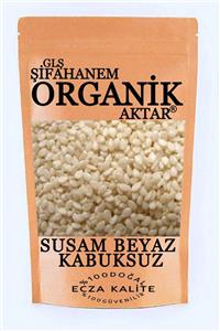 GLŞ ŞİFAHANEM ORGANİK AKTAR Susam Beyaz Kabuksuz Yerli Üretim 1.sınıf Yeni Mahsül 500gr