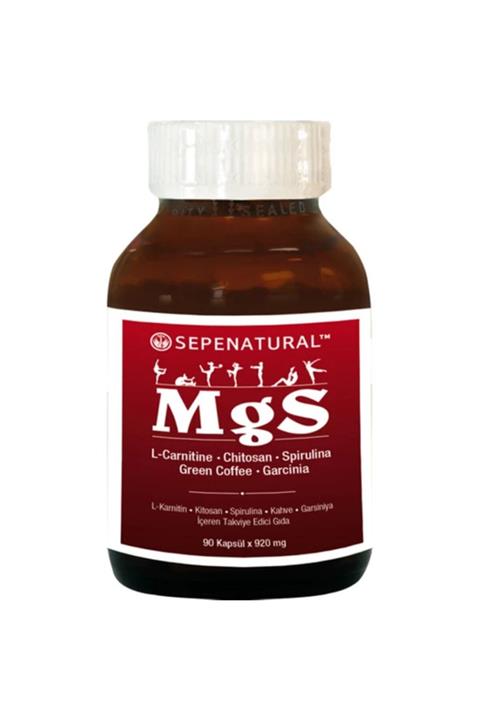 Sepe Natural Mgs L-karnitin Çitosan Spirulina 90 Kapsül 410 Mg