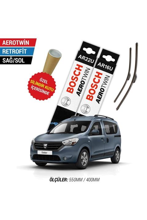 Bosch Dacia Dokker Silecek Takımı (2012-2015) Aerotwin