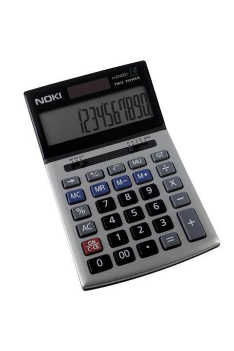 Noki Gri Hesap Makinası 14 Haneli
