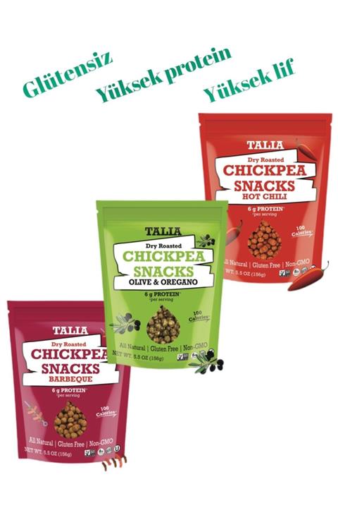 Talia Snacks Sağlıklı Atıştırmalık 156gr 3'lü Paket