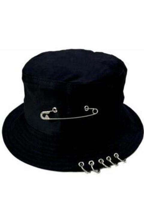 Gökhan Club Kpop Piercingli Iğneli Balıkçı Şapka