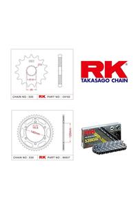 RK Kawasaki Vn 800 Rk X-Ring Zincir Dişli Set 530 Xso-17/42T