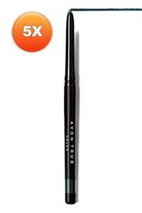 AVON Glimmersticks Açılıp Kapanabilen Göz Kalemi Emerald Beşli Set