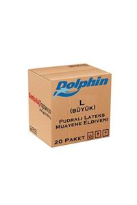 Dolphin Lateks Eldiven Pudralı - Büyük (l) -2000'li