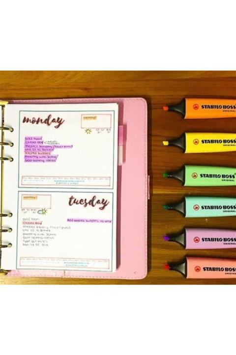 Stabilo Stabılo Boss Orıgınal Canlı Renkler 6 Lı Set