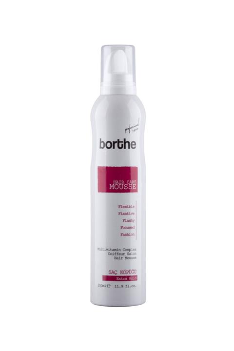Borthe Professional Hair Care Mousse Extra Hold Saç Köpüğü 350 Ml 8681769000276