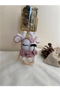 YANNS Amigurumi Organik Çıngıraklı Diş Kaşıyıcı Geyik