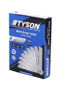 TYSON Maket Bıçağı Yedeği 18x0,4 Mm - 100 Adet - 10 Paket