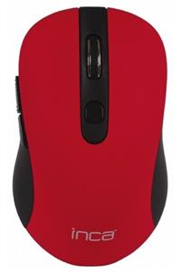 Inca Iwm-233rk 1600 Dpi Sessiz Kablosuz Mouse Kırmızı