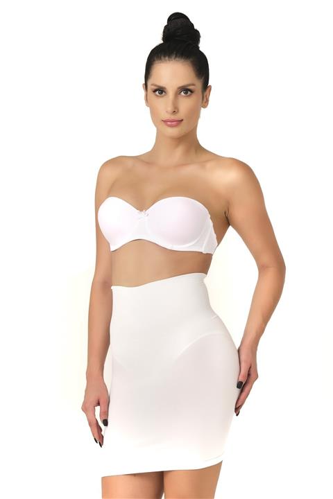 Emay Seamless Jüpon Külot Korse 2050 Beyaz