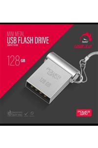 POWERWAY 128 Gb Mini Usb Flash Bellek Metal 3.0