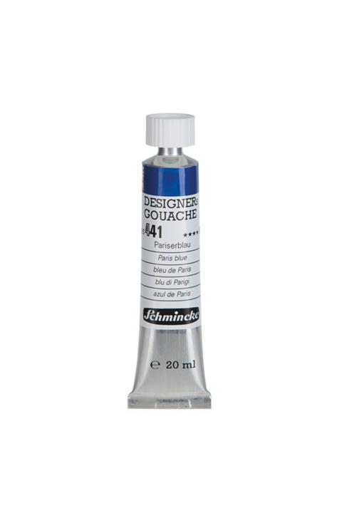 Schmincke : Designers' Gouache : Tüp Guaj Boya : 20 Ml : 441 Paris Blue
