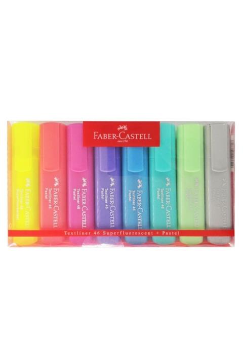 Faber Castell 8 Li Pastel Kalem Seti