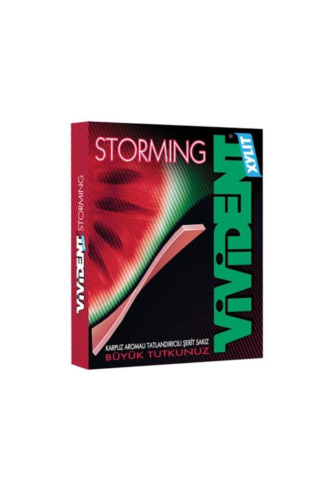 Vivident Storming Karpuz Aromalı Tatlandırıcı Sakız 33 gr