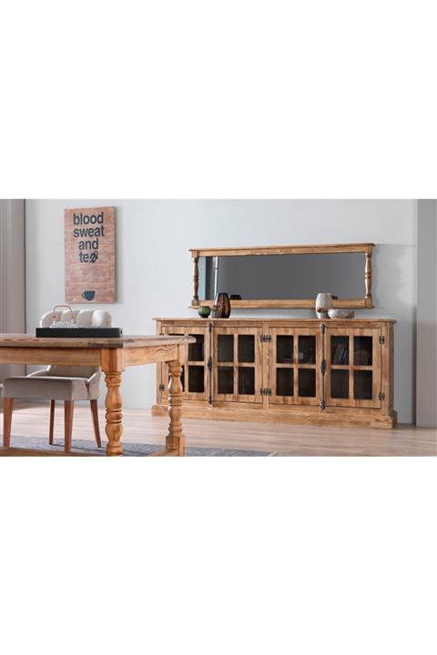 CaddeYıldız Ürgüp Ahşap Konsol