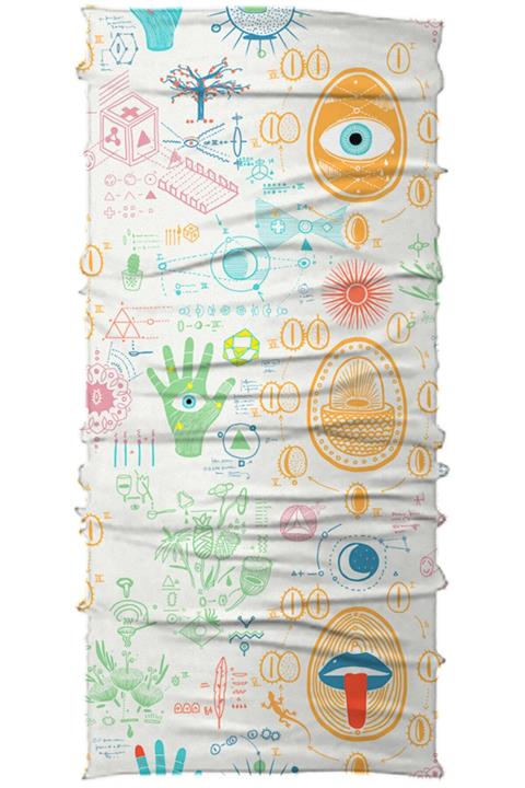 NECKO Headwear DN0311  - Fonksiyonel Bandana, Boyunluk