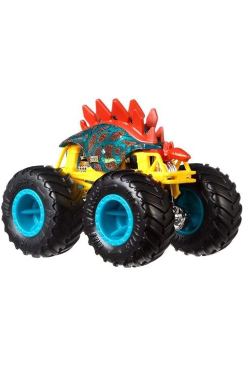 HOT WHEELS Monster Trucks 1 / 64 Model Araba Motosaurus Dinazor