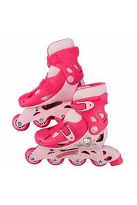 ASMEYAL Marka Hello Kitty Inline 4 Teker Paten Çocuk Pateni