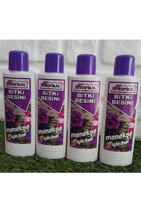 TROPİKAL Menekşe Bitki Besini 4 Adet 225 ml