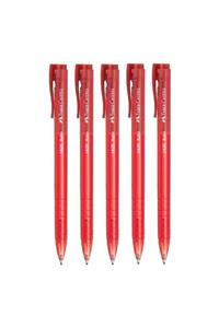 Faber Castell 1425 Auto Kırmızı Tükenmez Kalem 5'li Set