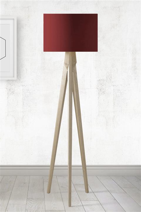 Çekirdek Home Bordo Renk Lambader