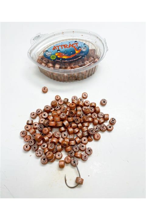 FİSH MASTER Attract Doğal Kolulu Delikli Levrek Yemi (100 Adet)