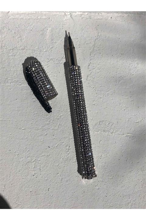 TASARIM ARABAM ATİKE ELİF AKIN Gümüş Swarovski Taşlı Tükenmez Kalem