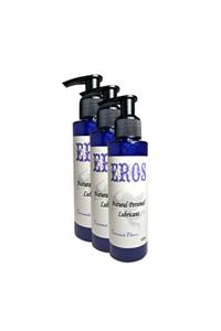 Eros Coconut Flavor Natural Personal Lubricant 125ml Hindistancevizi Aromalı Kayganlaştırıcı 3 Adet