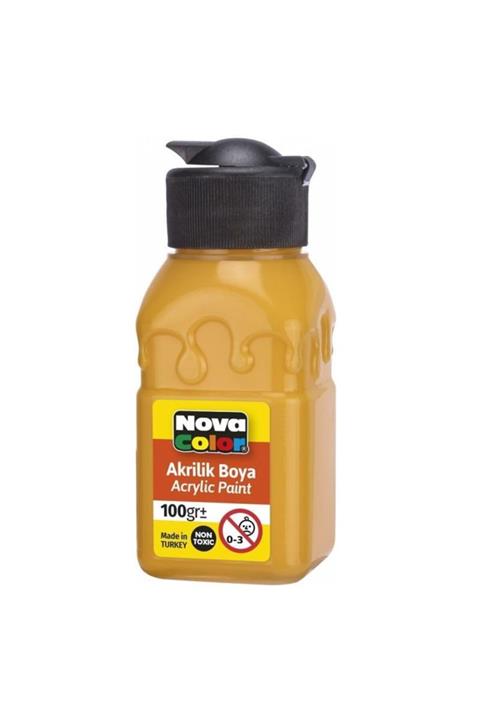 Nova Color Akrilik Boya 100 ml 2022 Güneş Sarı