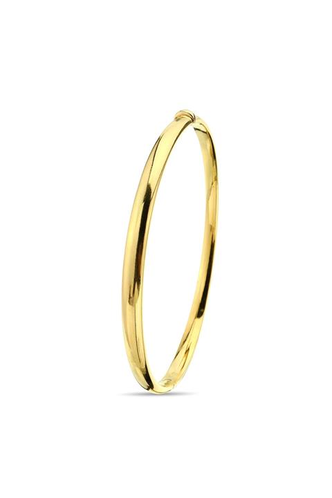 Flora Jewelry Kadın Altın Parlak Kelepçe Bilezik