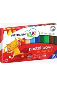 Pensan Kidz 12'li Yağlı Pastel Boya