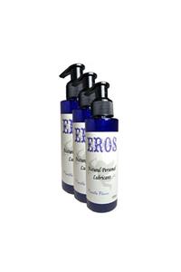 Eros Vanilla Flavor Natural Personal Lubricant 125ml Vanilya Aromalı Kayganlaştırıcı 3 Adet