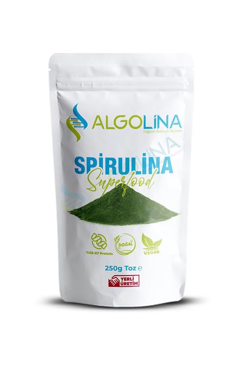 Algolina Saf Spirulina Tozu 250 gr