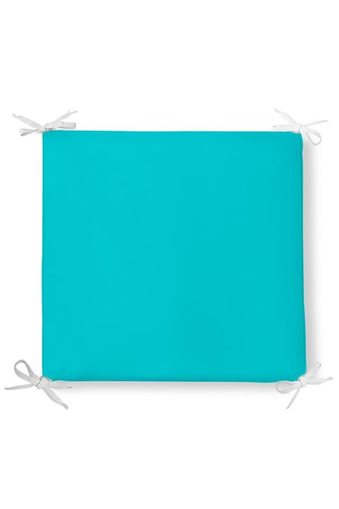 Realhomes Turkuaz Renkli Dekorati Kare Sandalye Minderi 40x40cm ermuarlı
