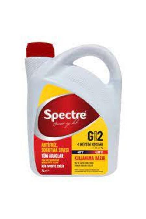 SPECTRE D Tipi Organik 3 Litre Kırmızı Antifriz