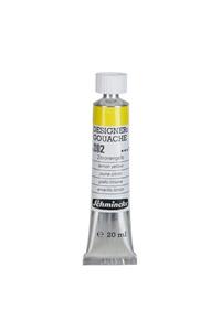 Schmincke : Designers' Gouache : Tüp Guaj Boya : 20 Ml : 202 Lemon Yellow