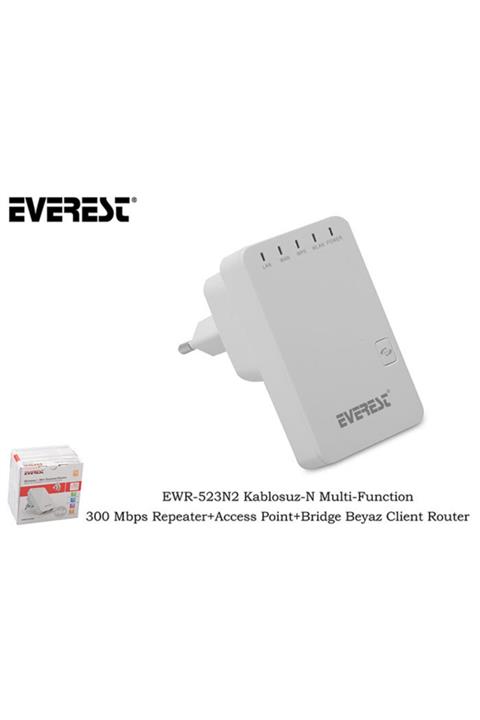 Everest Ewr-523n2 Kablosuz-n Multi-function 300 Mbps Repeater+acc